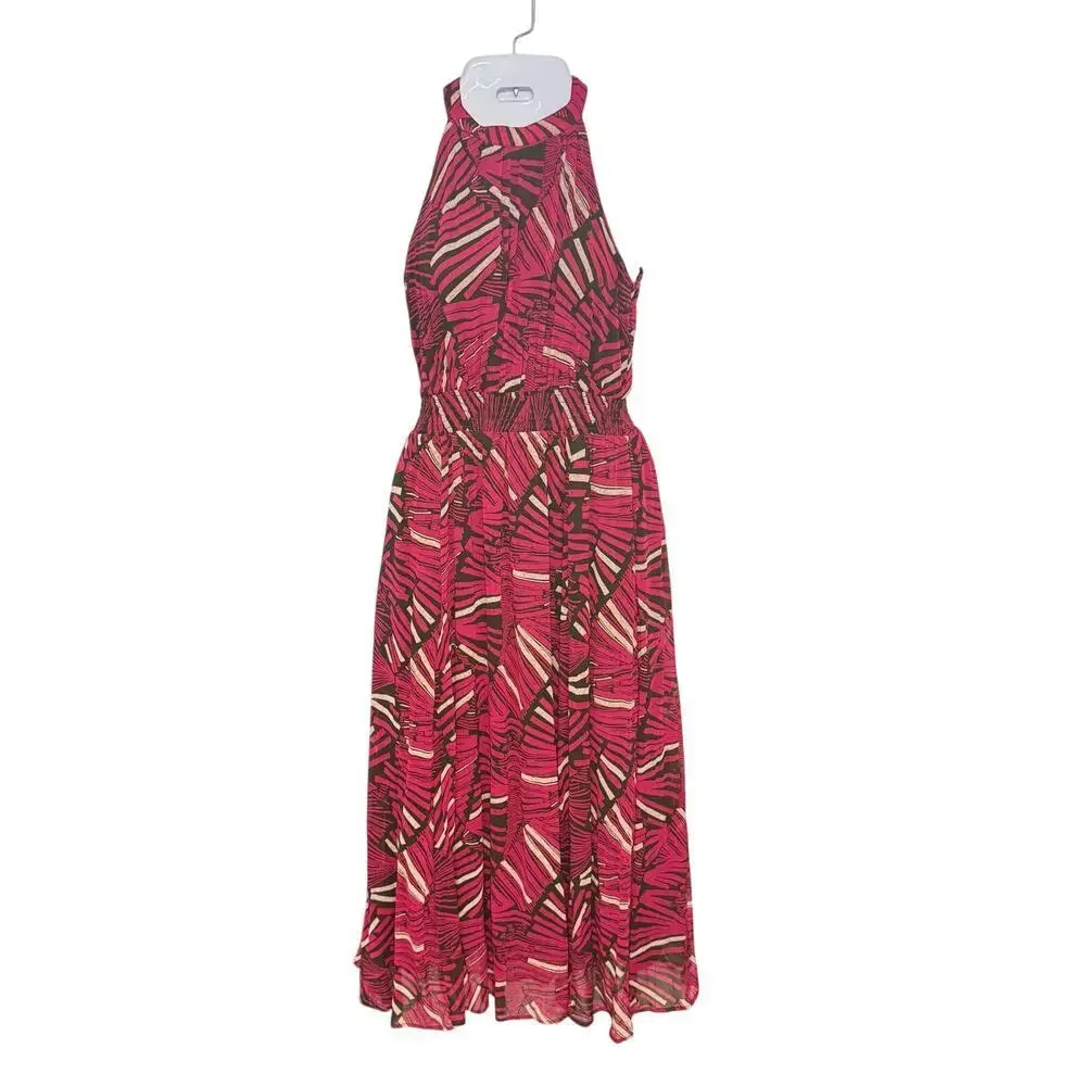MAEVE Anthropologie Kelli Halter Tropical Geometric Maxi‎ Dress Women's Sz XS - Picture 2 of 14
